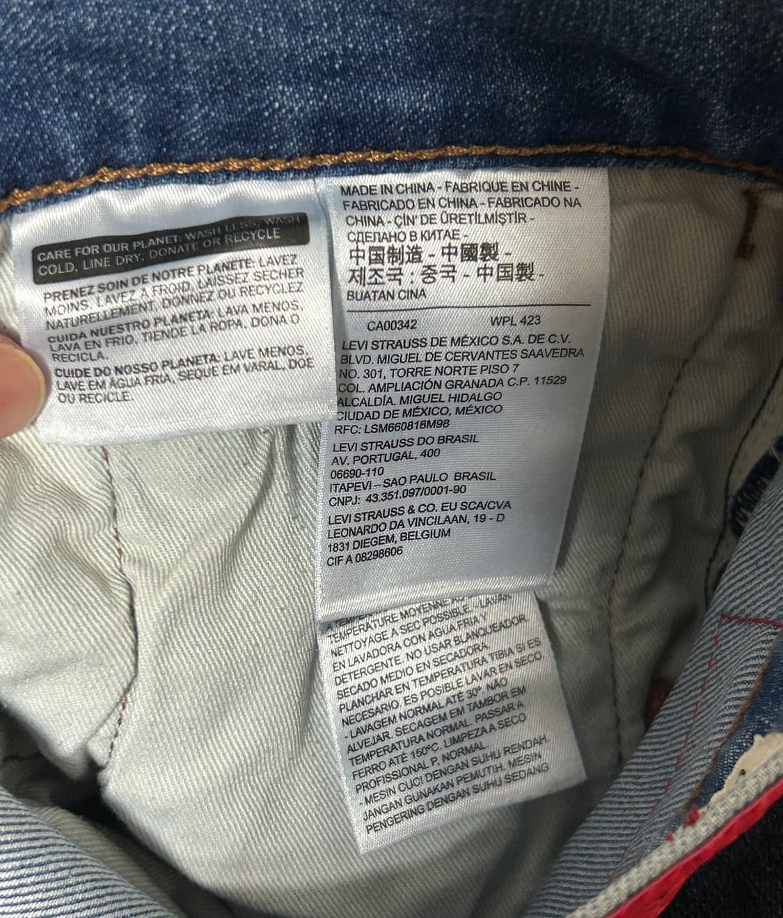 리바이스 LEJ541 엔지니어드진 청바지 30x30 상품이미지5