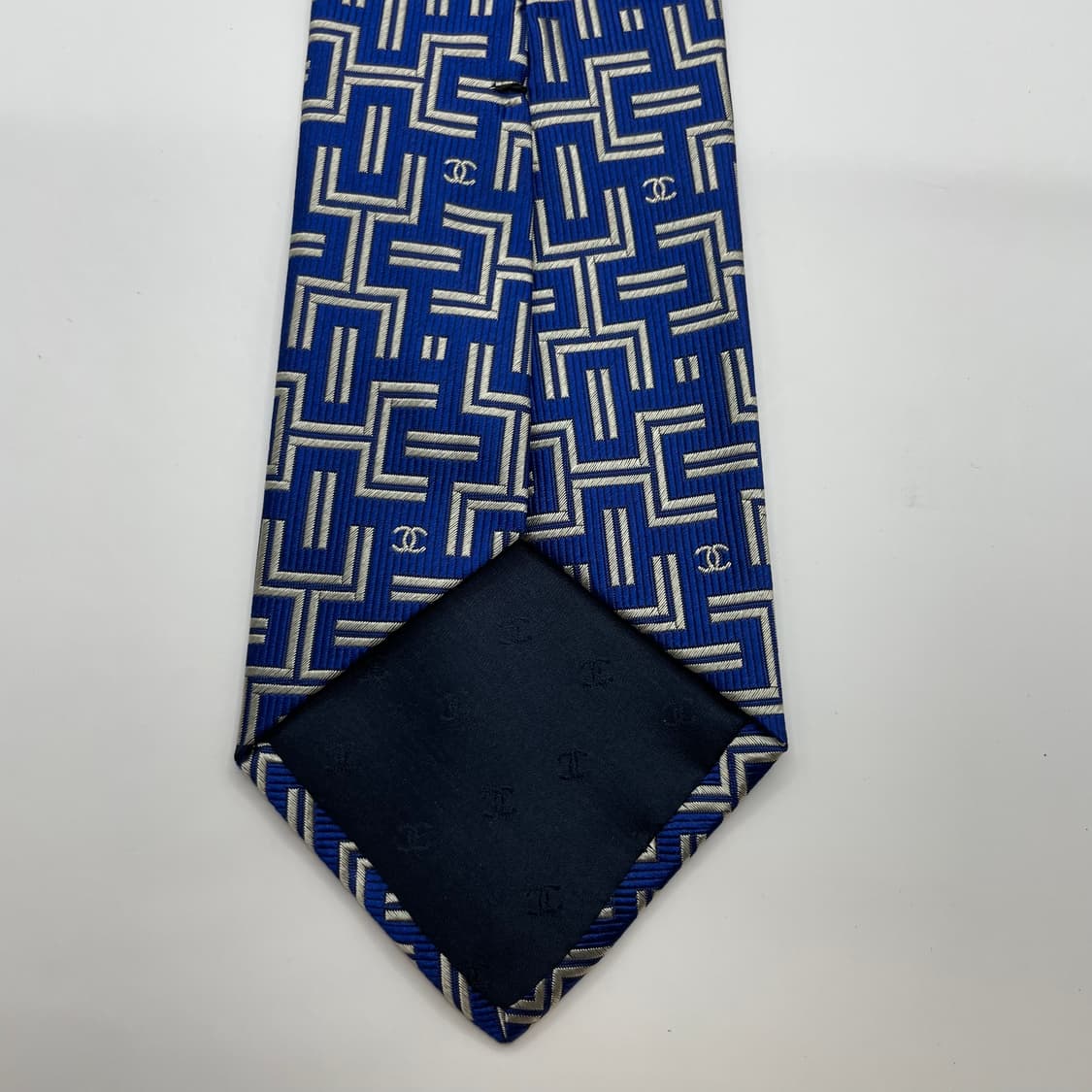 705) (CHANEL) 샤넬 패턴 넥타이 상품이미지4