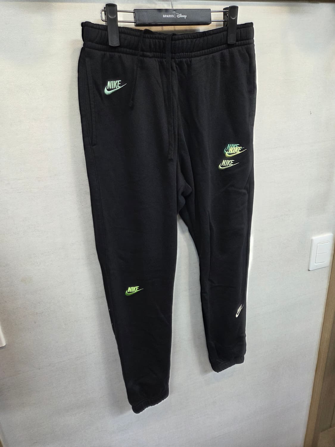 나이키 에센셜 멀티자수로고 기모 팬츠 L 상품이미지5