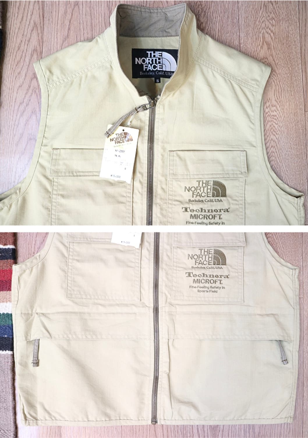 일본판 90S THE NORTH FACE 노스페이스 빈티지 짚업 베스트
 상품이미지3