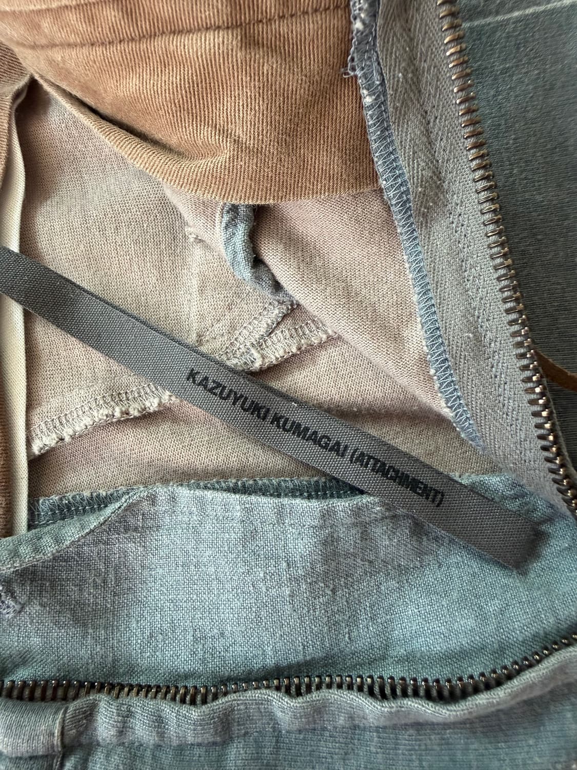아카이브 KAZUYUKI KUMAGAI ATTACHMENT 사루엘 팬츠 상품이미지5