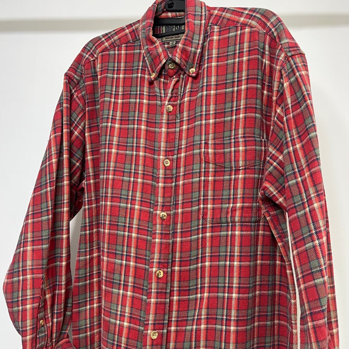 90s HEAVY COTTON FLANNEL 헤비코튼 플란넬 셔츠 상품이미지6