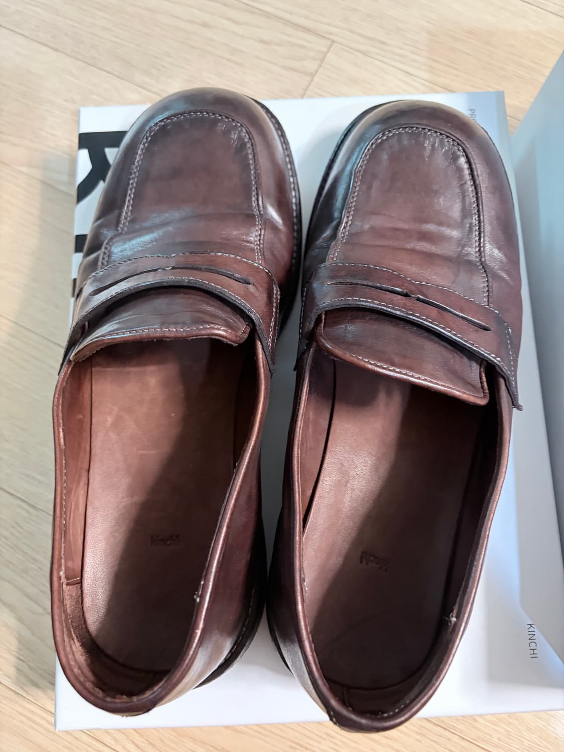 [275]킨치 오베이트 브라운 로퍼 OVATE - 500(a) 상품이미지2