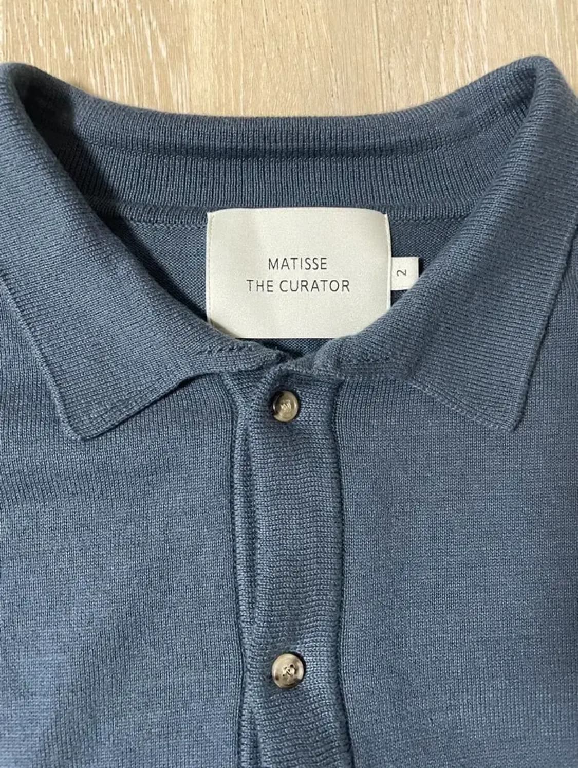 마티스 더 큐레이터 카라 가디건 에버그린 2사이즈 상품이미지5