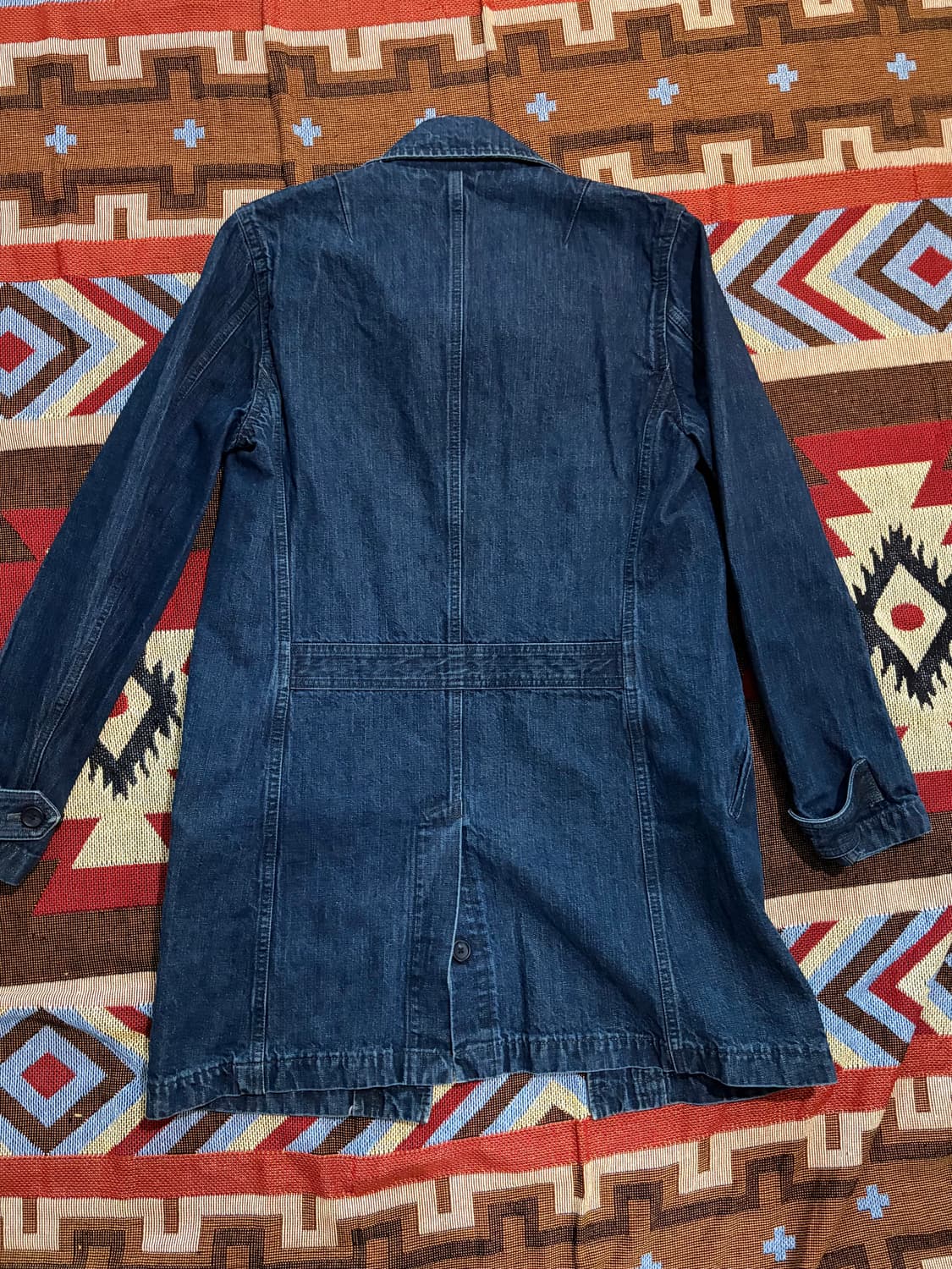 55) 재팬 빈티지 여성 데님 웨스턴 코트 상품이미지6