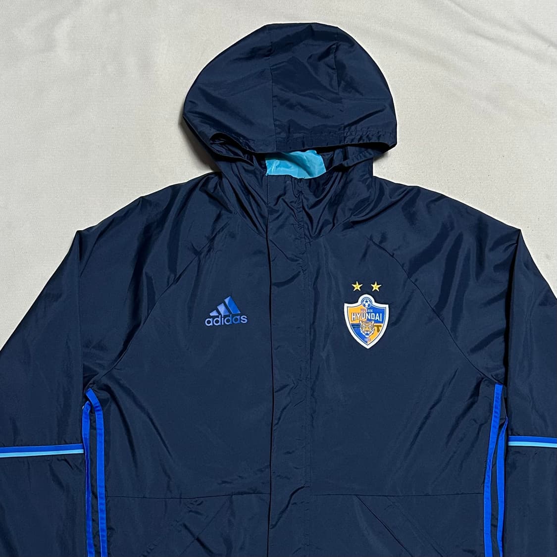 115 아디다스 울산 HD FC 네이비 바람막이 상품이미지1