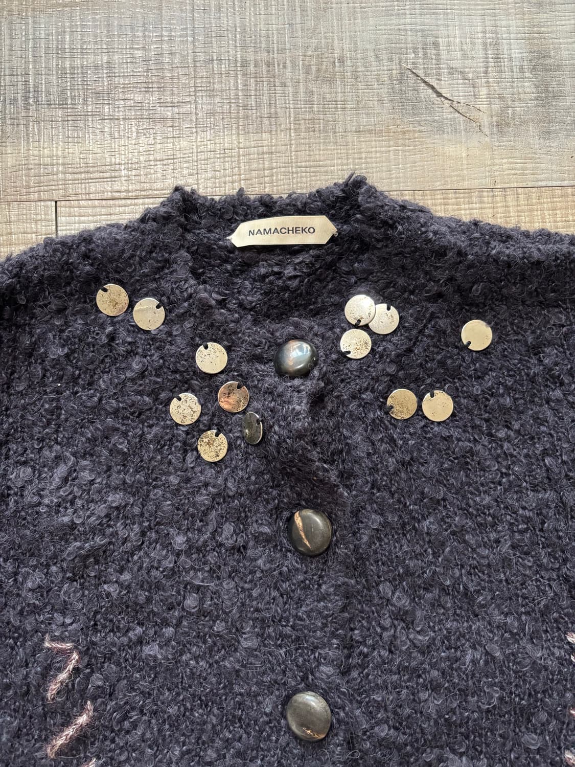 나마체코 행포드 가디건 네이비 상품이미지5