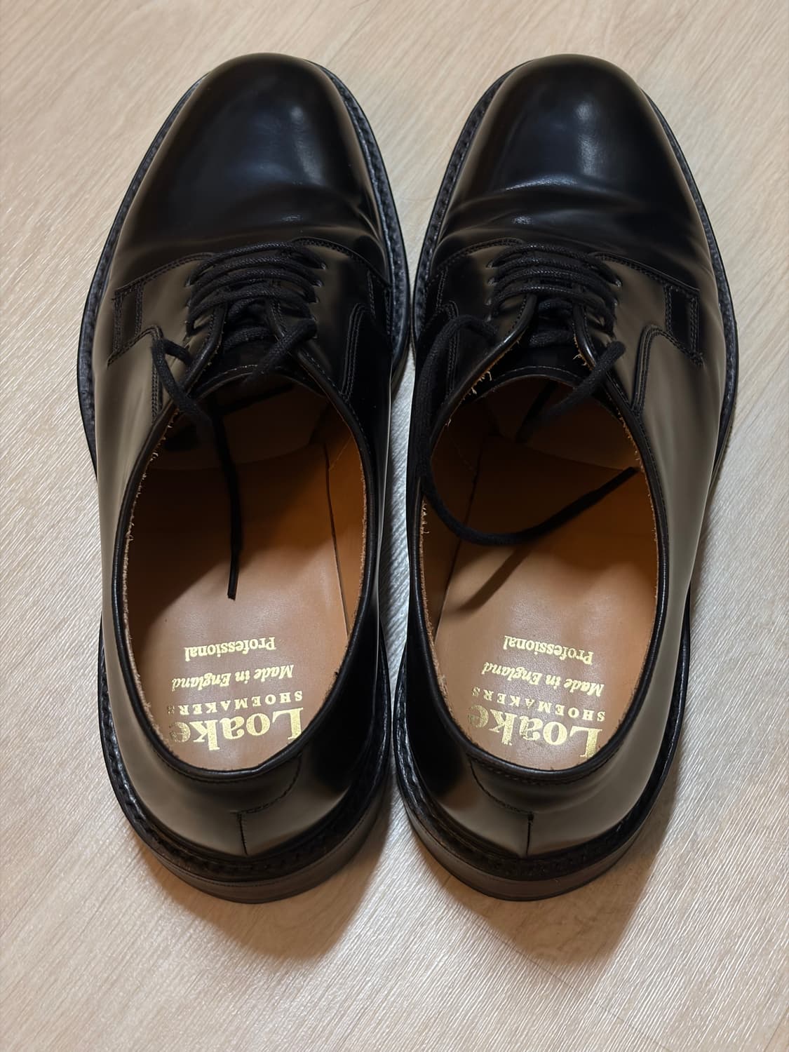 Loake 771B 더비 슈즈 블랙 (7) 상품이미지3