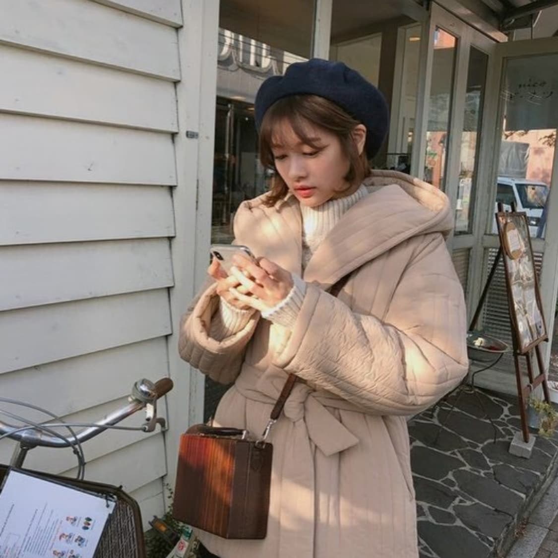 아크로(akro) 후디 숏패딩 프리사이즈 상품이미지5