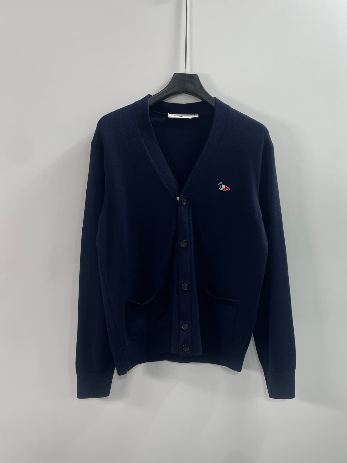 메종키츠네 폭스 브이넥 가디건 (on.830) 상품이미지1