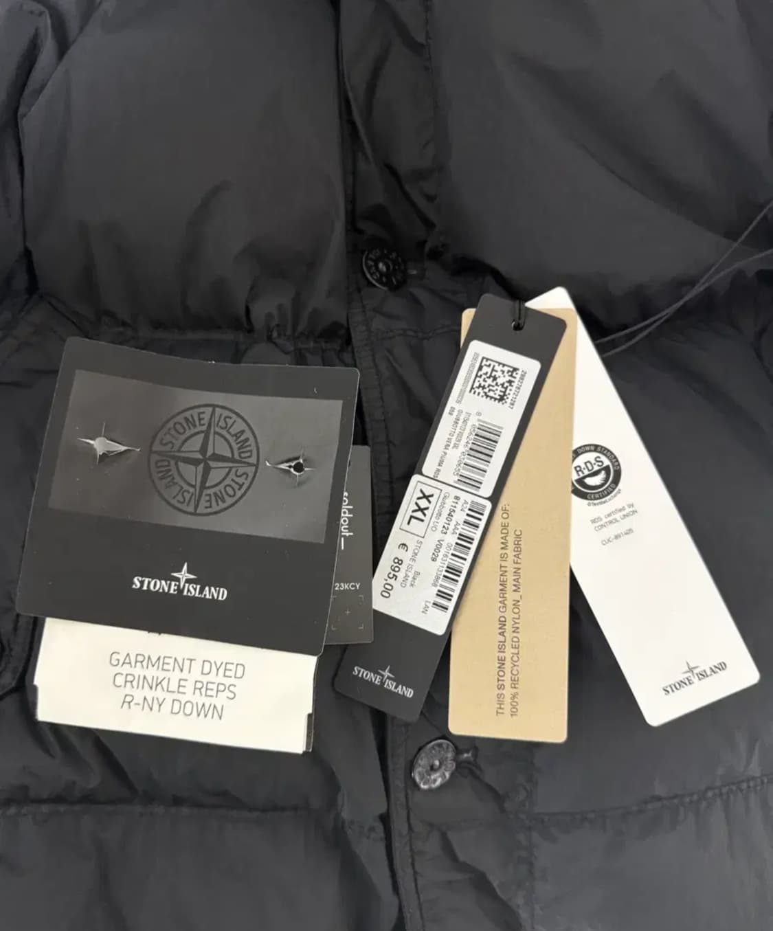 스톤아일랜드 논후드 24 크링클랩스 패딩 팝니다 상품이미지5