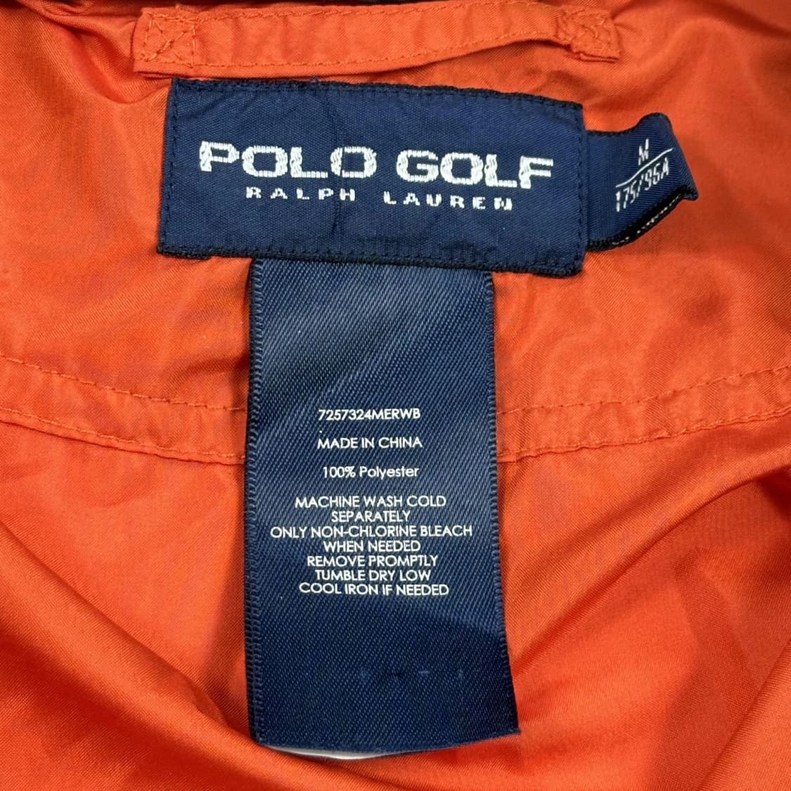 폴로 랄프로렌 포니 골프 우븐 집업 자켓 (M) 상품이미지6