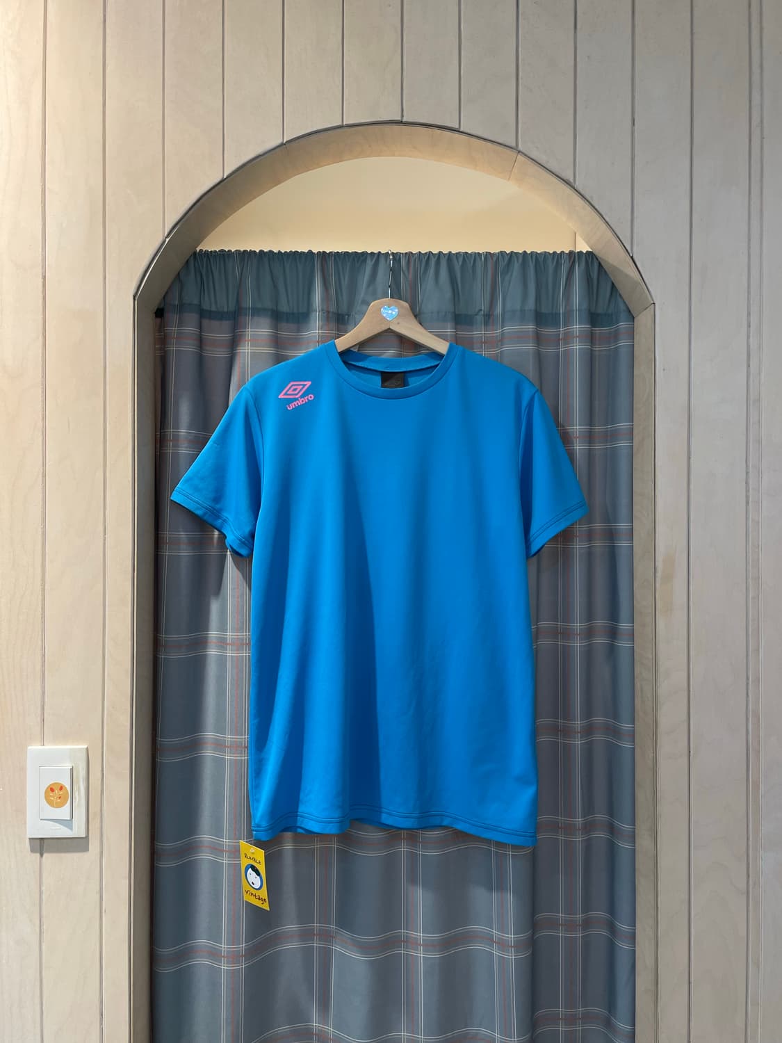 엄브로 라이트블루 반팔져지 상품이미지4