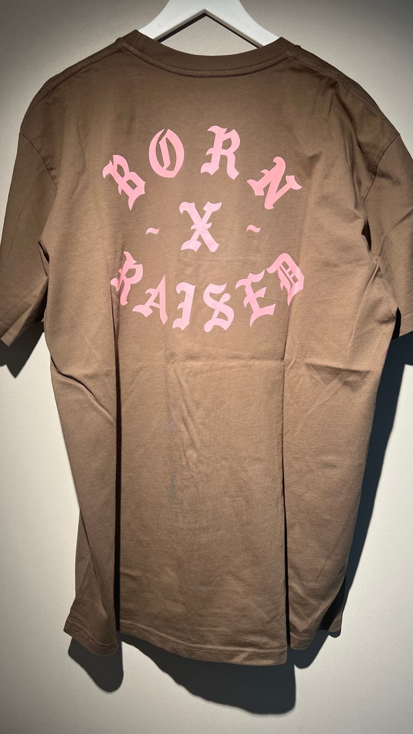 BORN X RAISED 본앤레이즈 브라운 티셔츠 XL 상품이미지3