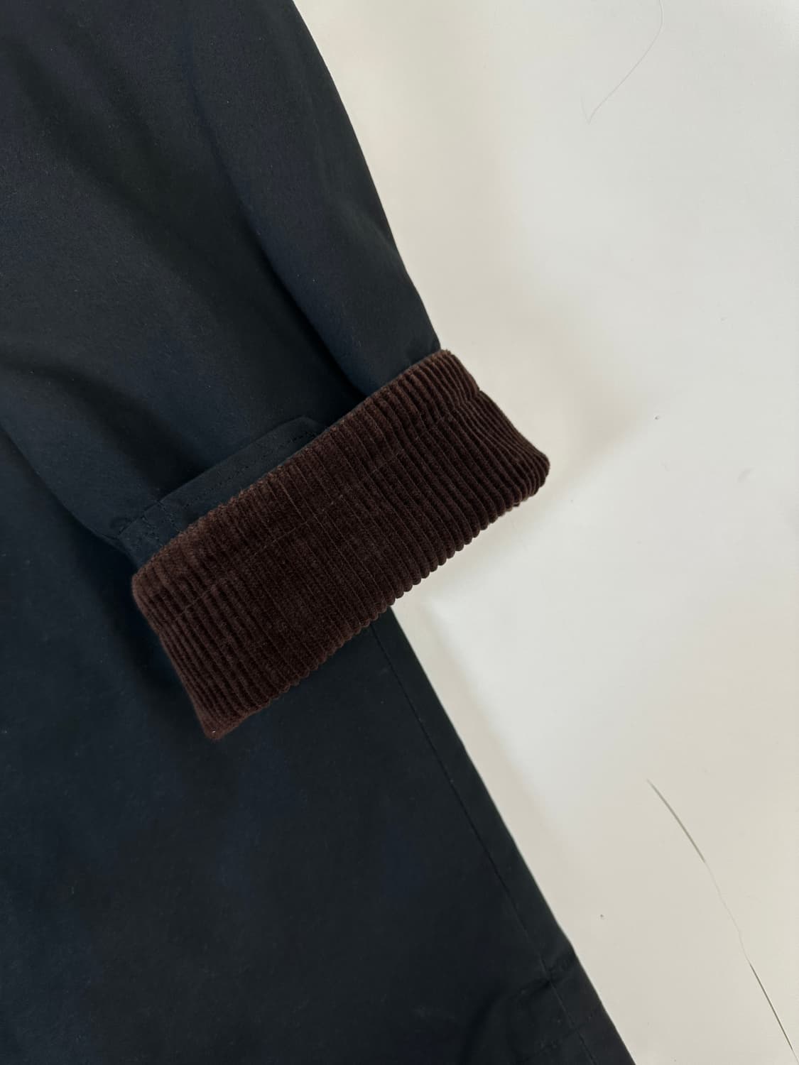 마시모 두띠 코듀로이 칼라 왁싱코튼파카 상품이미지5