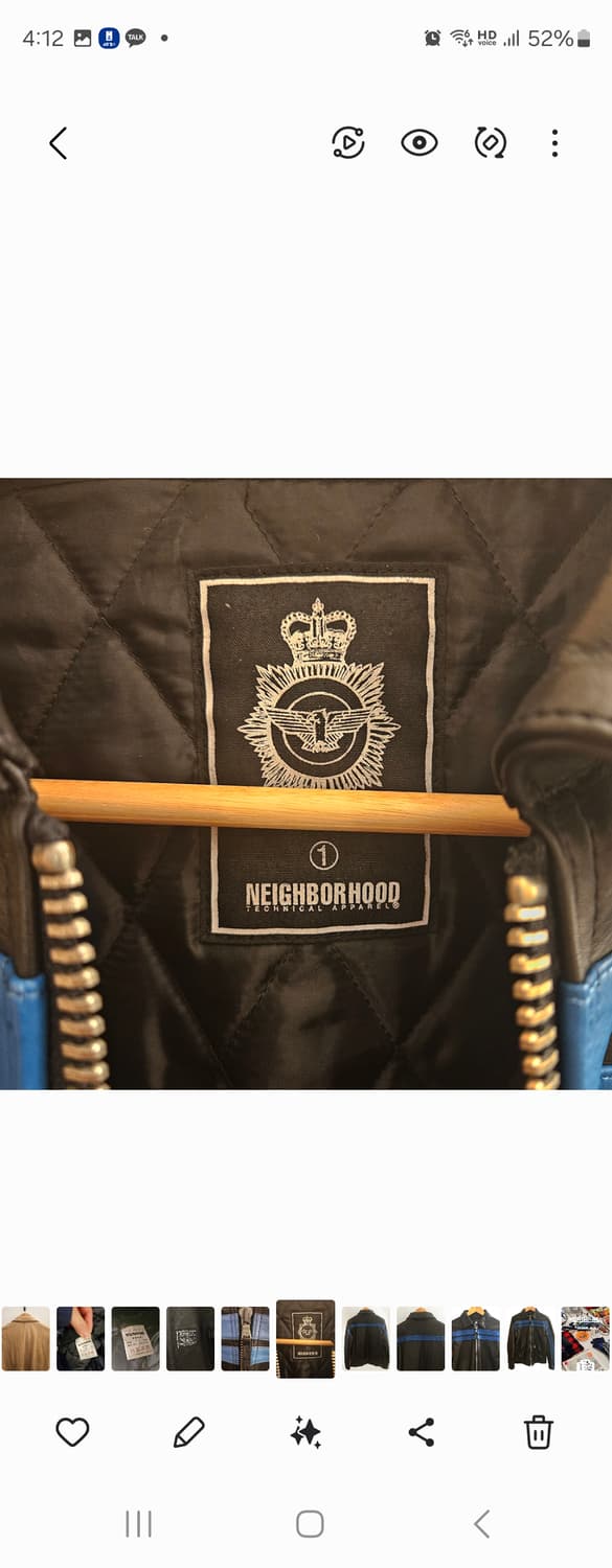 NEIGHBORHOOD / 네이버후드 레더 자켓 (1) 상품이미지5