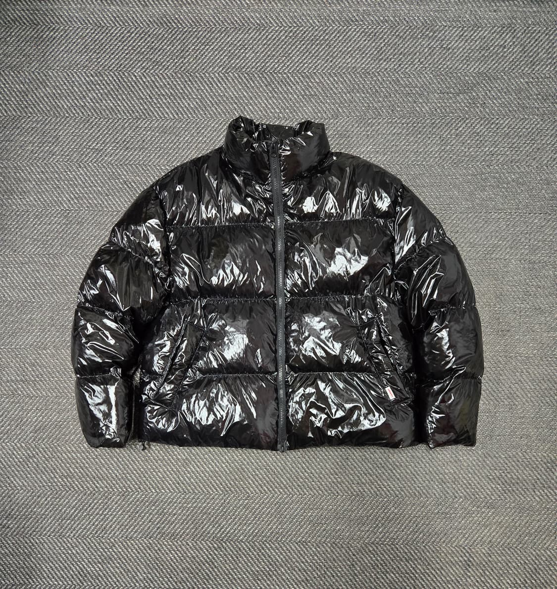 오디너리홀리데이 유광패딩 숏패딩 오버핏패딩 상품이미지1