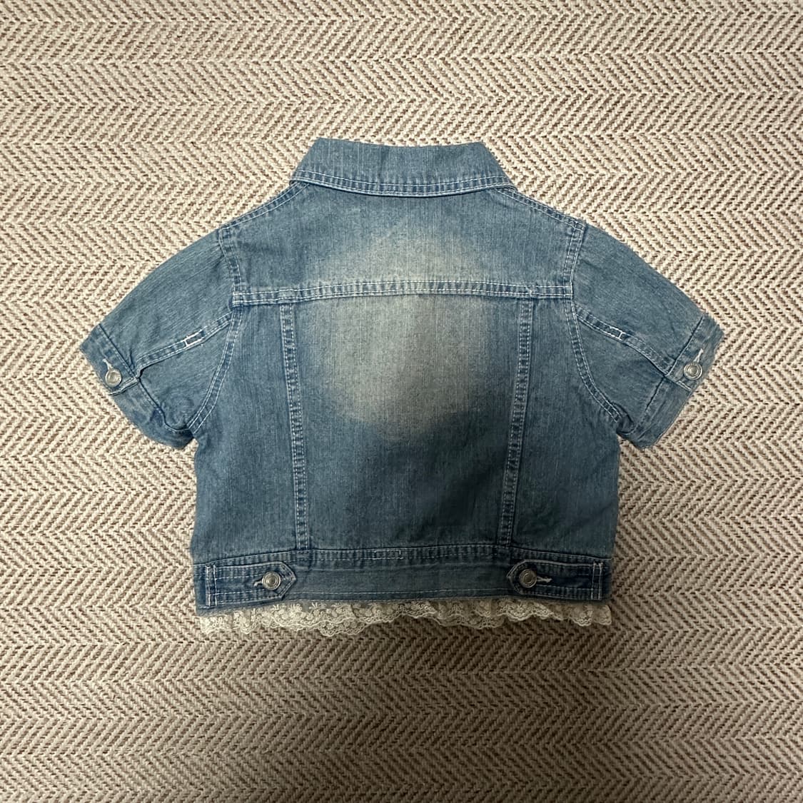 COLZA lace denim jacket 상품이미지2