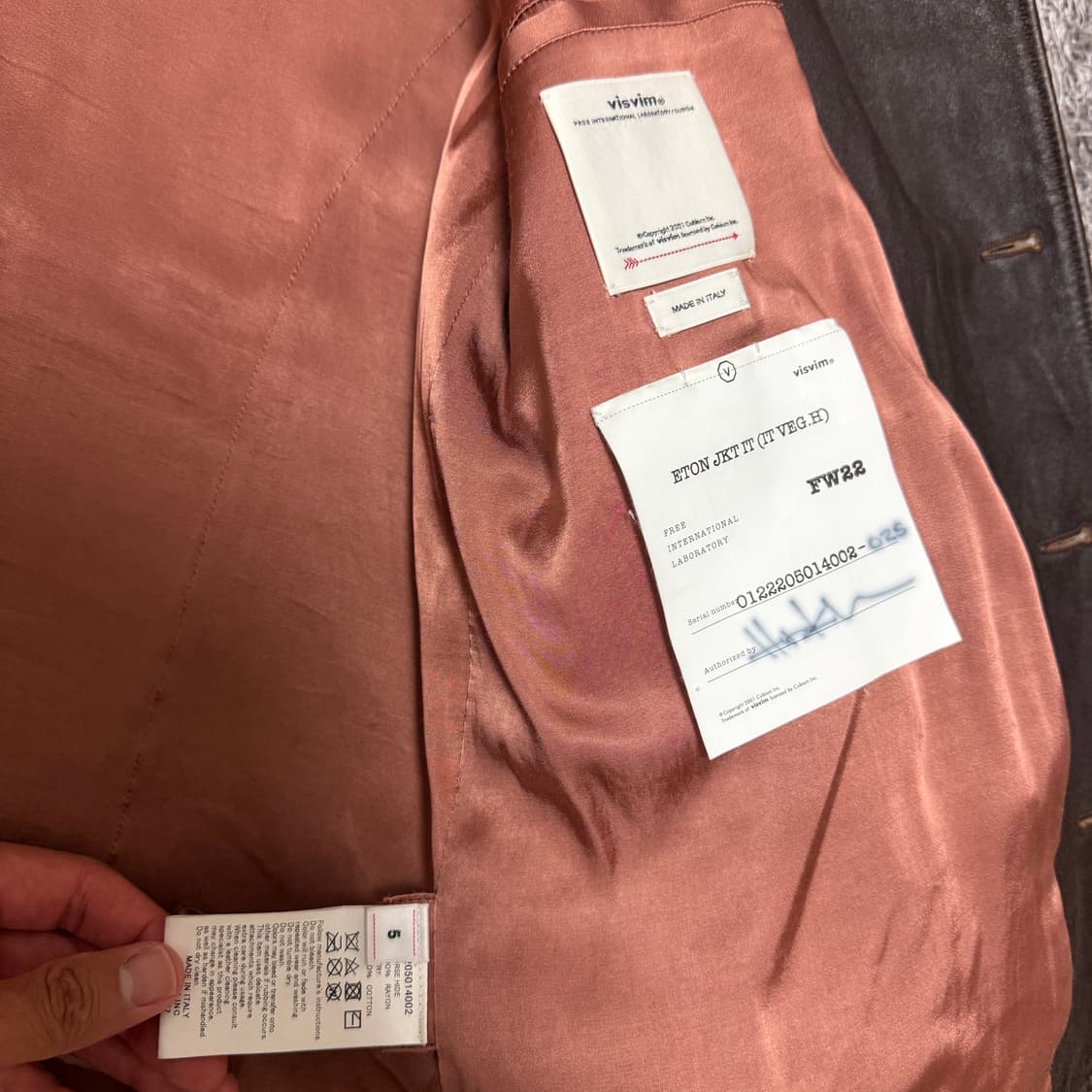 visvim eton jkt 22fw 5size 상품이미지3
