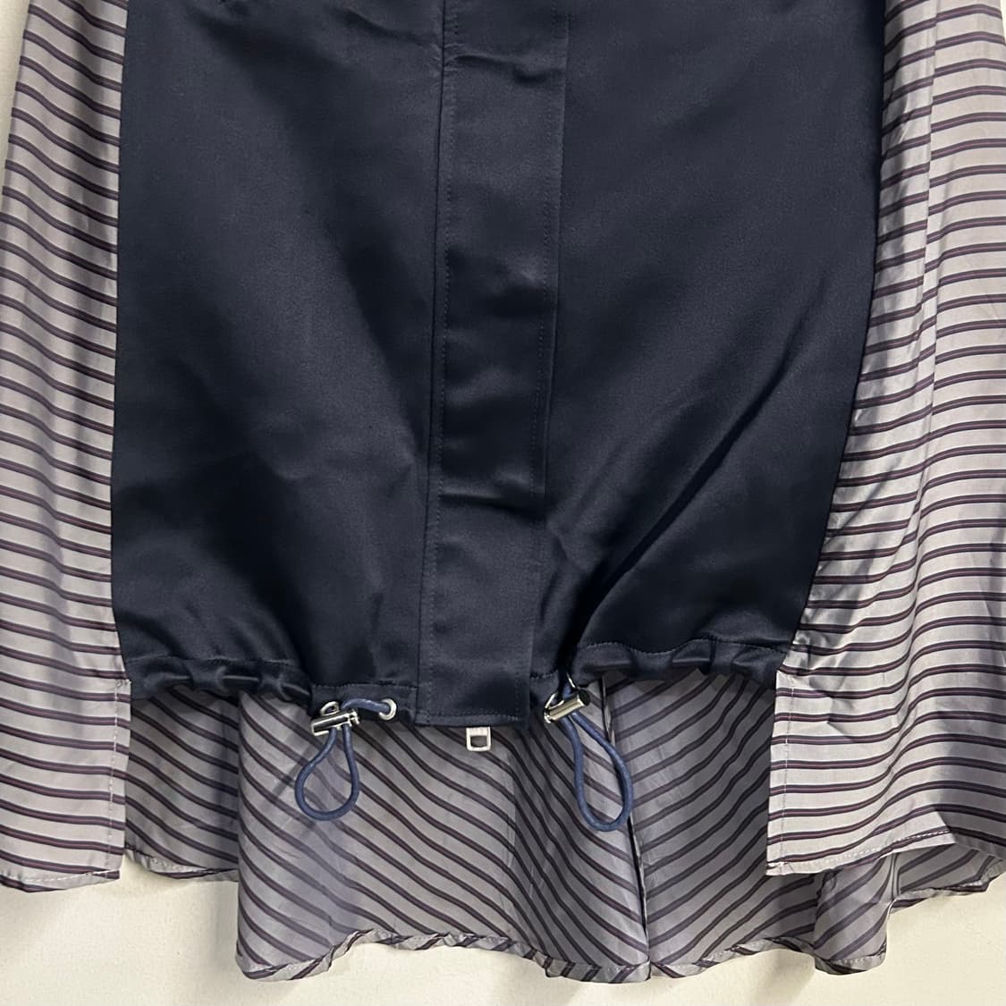 SACAI silk stripe skirt 상품이미지7