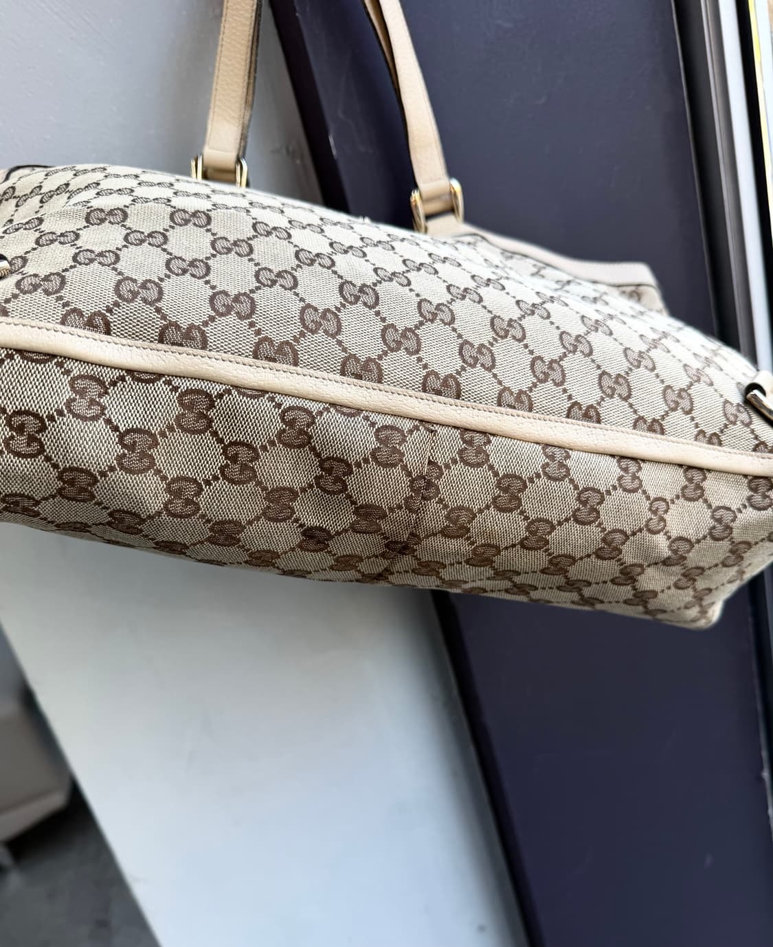 구찌 D링 GG 자카드 캔버스 토트백.쇼퍼백 상품이미지7