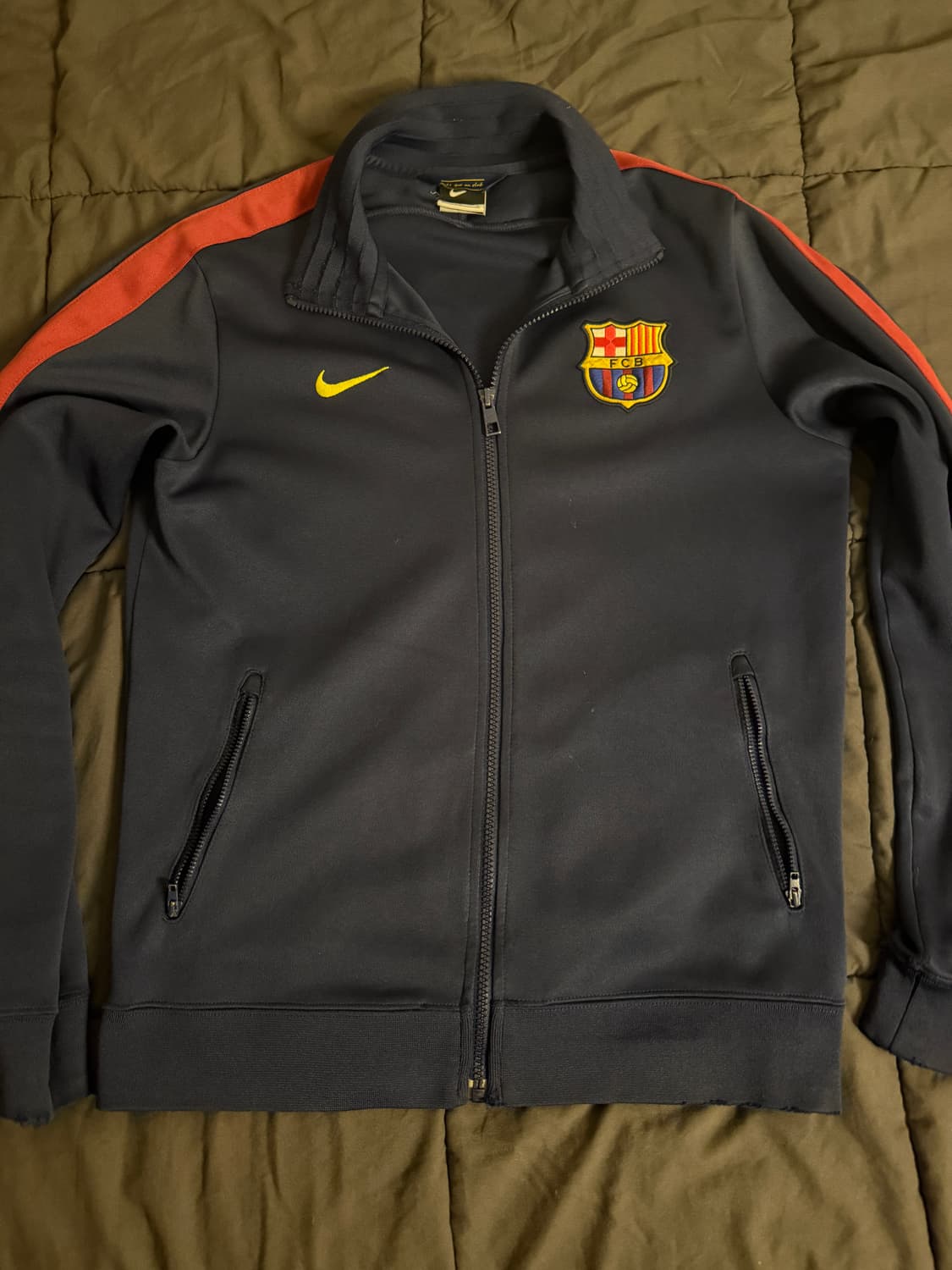 나이키 바르셀로나 트랙탑 져지 네이비 상품이미지1