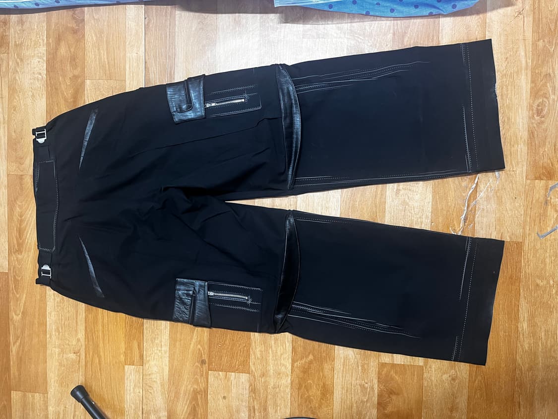 (XS size)xlim 엑슬림 EP.6 01 TROUSERS BLACK 상품이미지8