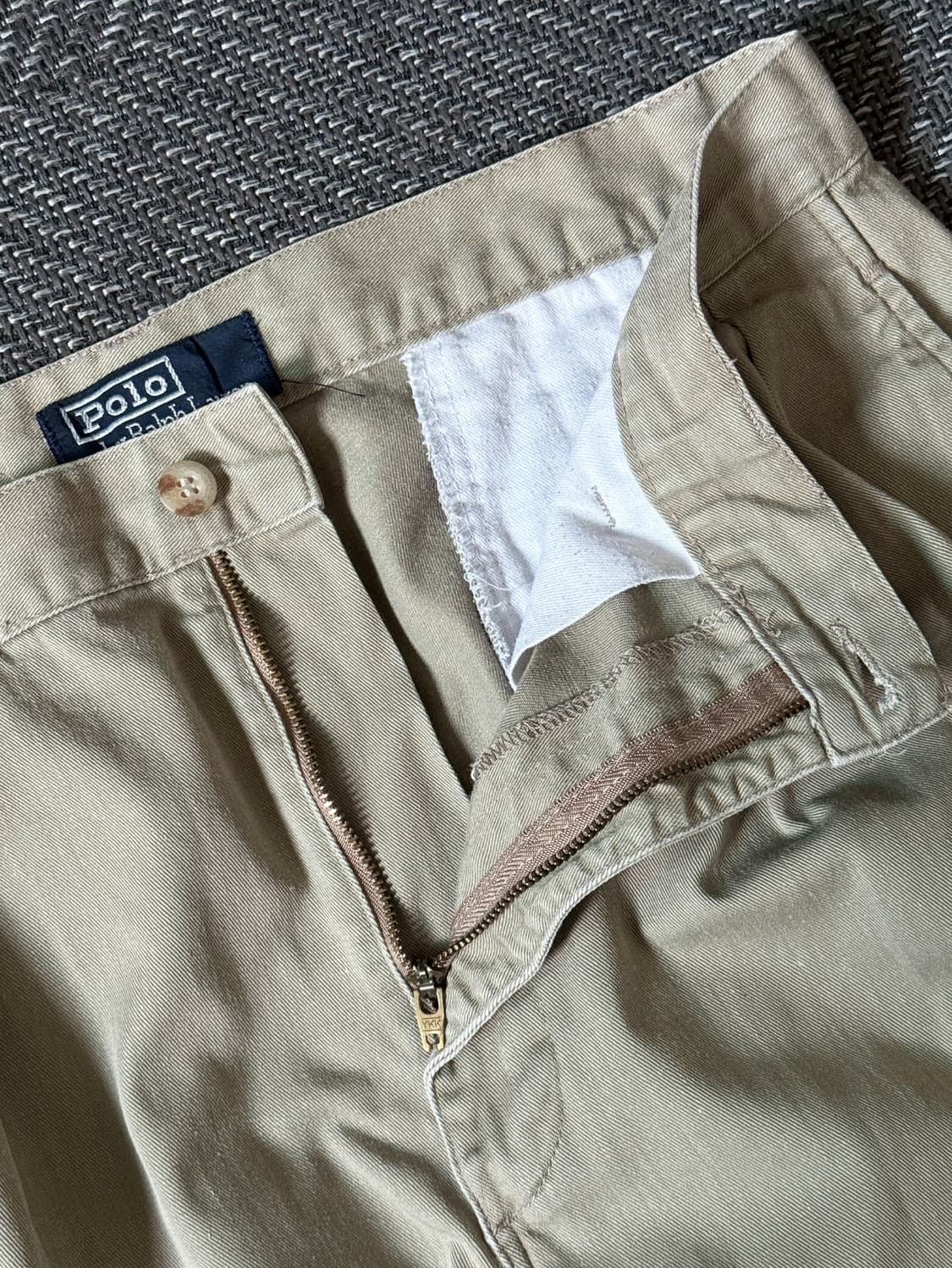 (32) 90s 폴로 랄프로렌 더블 플리츠 빈티지 치노 팬츠 상품이미지3