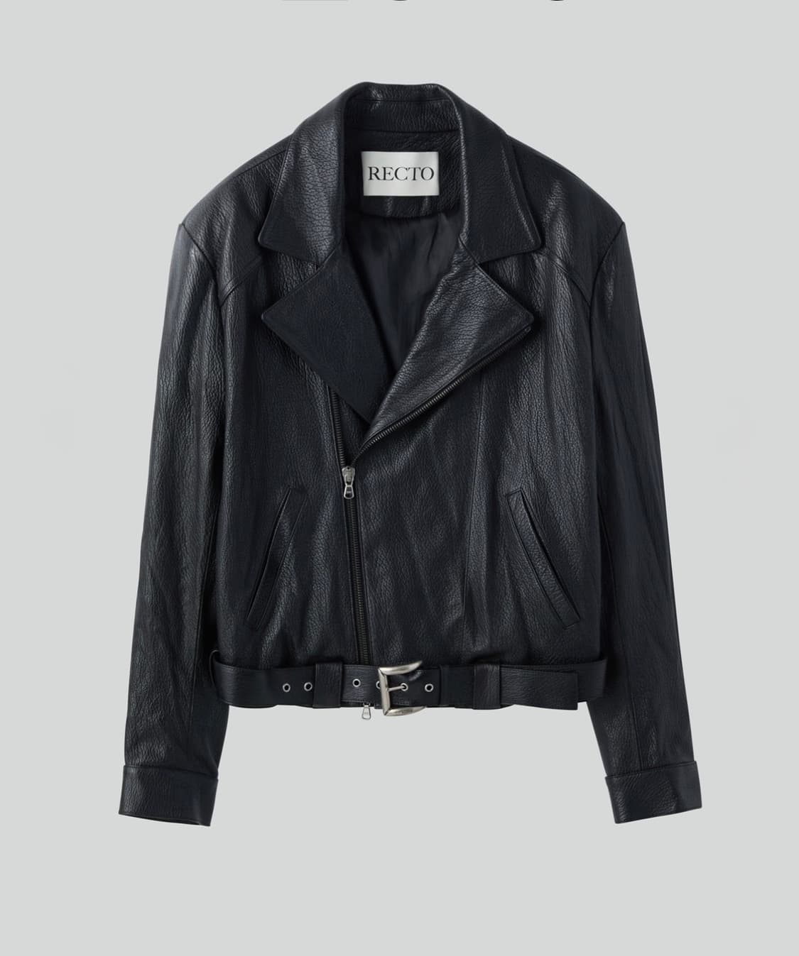 [M] 새상품 렉토 빈티지 이펙트 바이커 자켓 상품이미지1