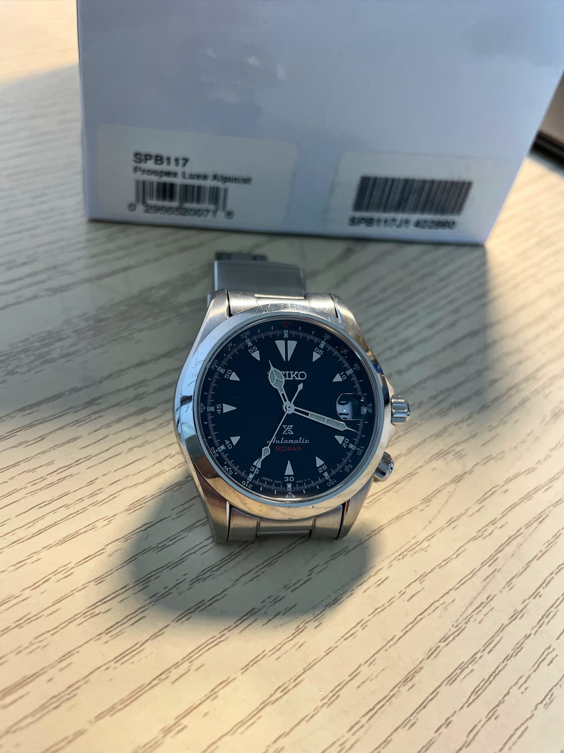 세이코 알피니스트 spb117j 상어이빨 인덱스 상품이미지3