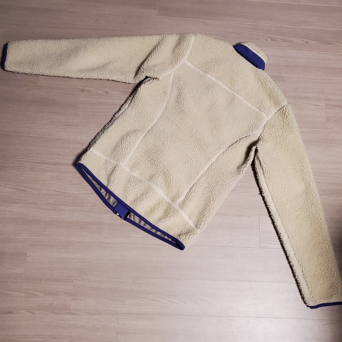 파타고니아 레트로 파일 플리스 자켓 아이보리 상품이미지3