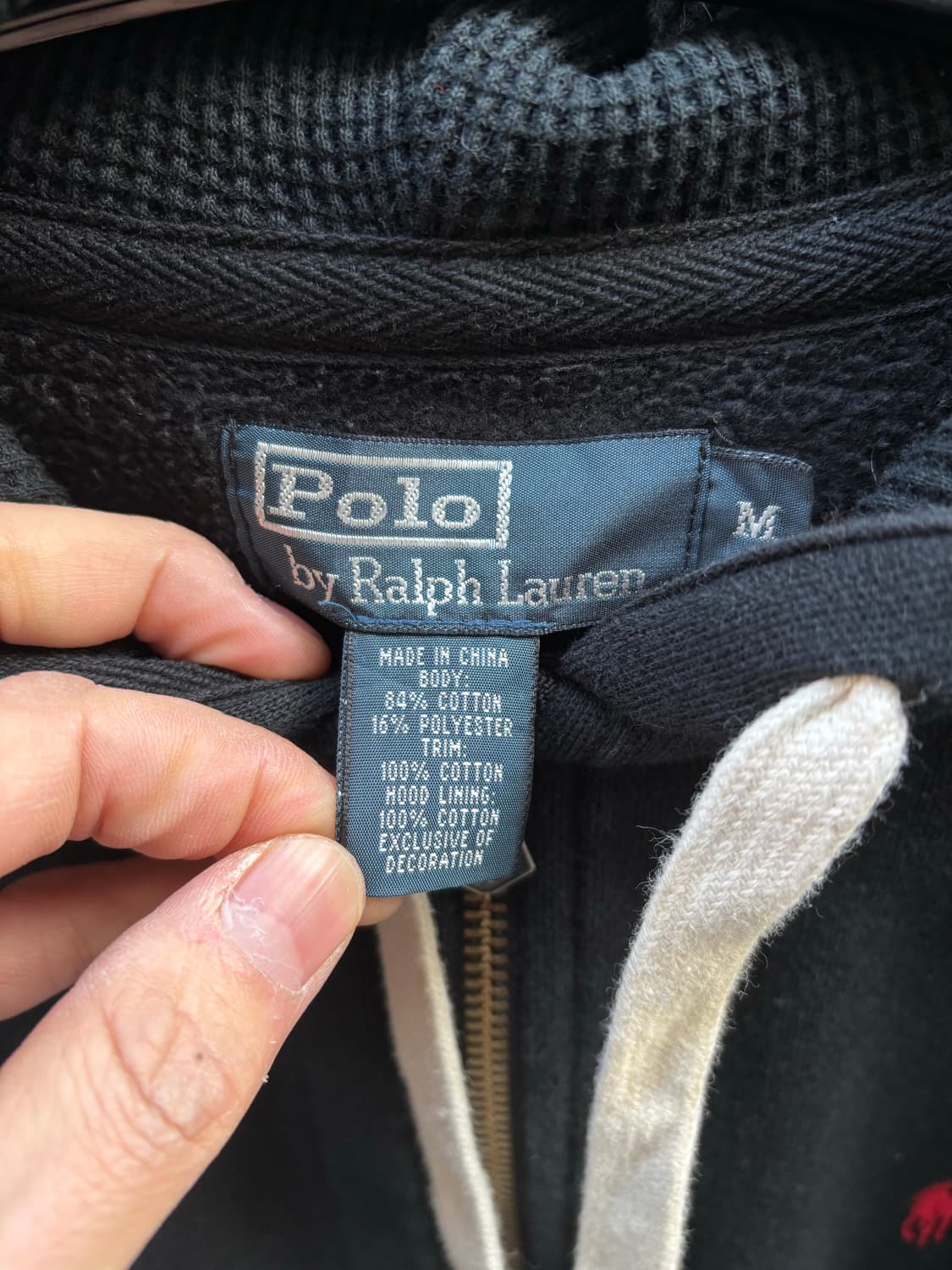 폴로랄프로렌 와플 짚업 (100%정품) 상품이미지6