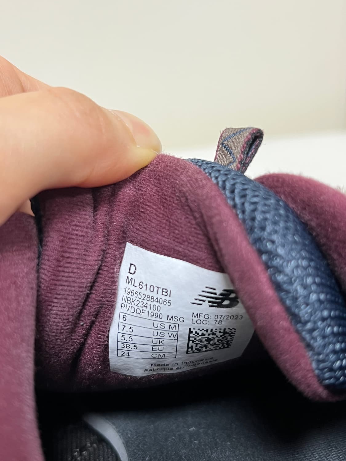 [240] 999휴머니티 x 뉴발란스 ML610T 상품이미지6