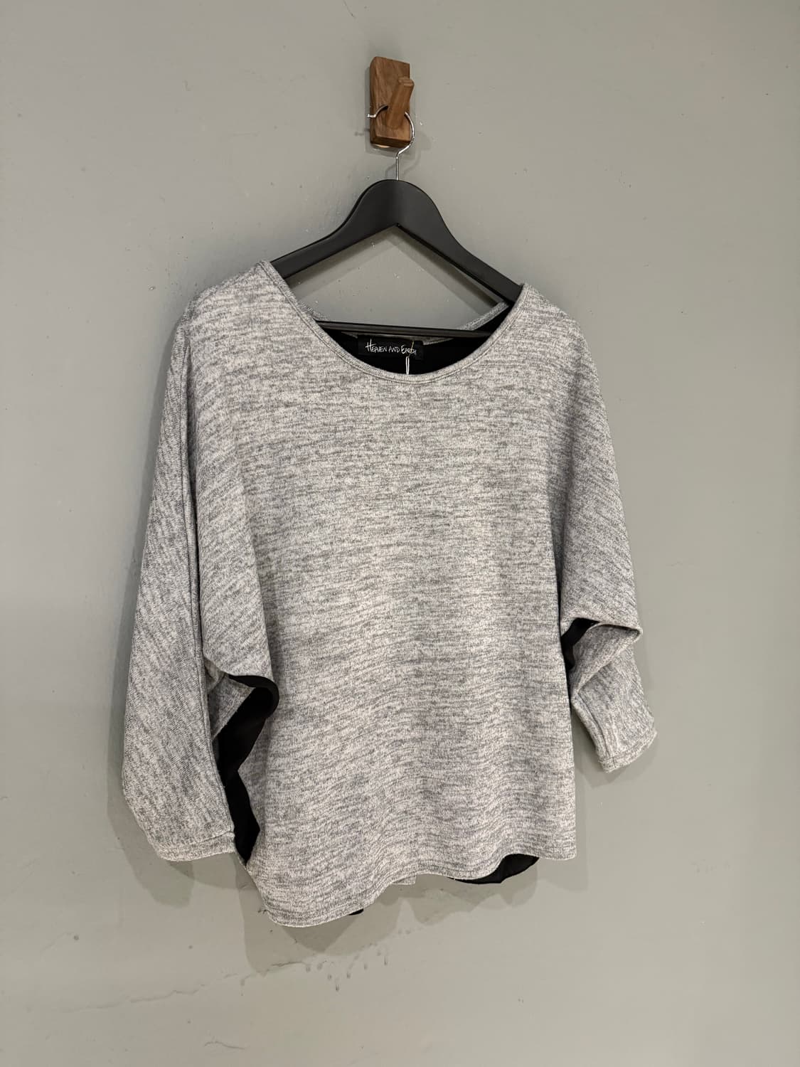 Heaven And Earth skull point slit top 상품이미지5