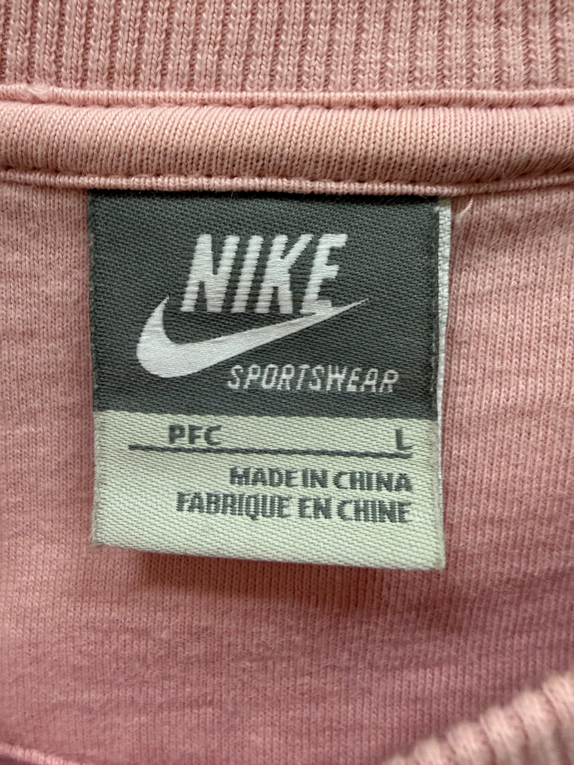 나이키 베이비핑크 맨투맨 상품이미지4