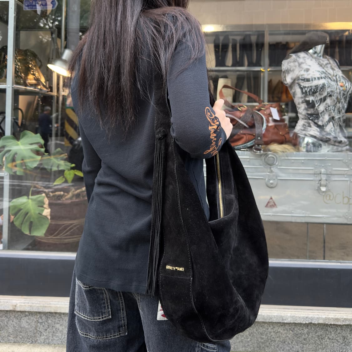 엘리자베스 앤 제임스 스웨이드 새들백 상품이미지8