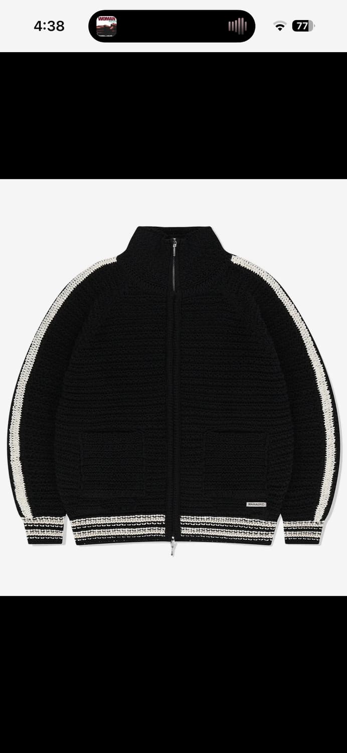 마하그리드 니트집업 상품이미지1