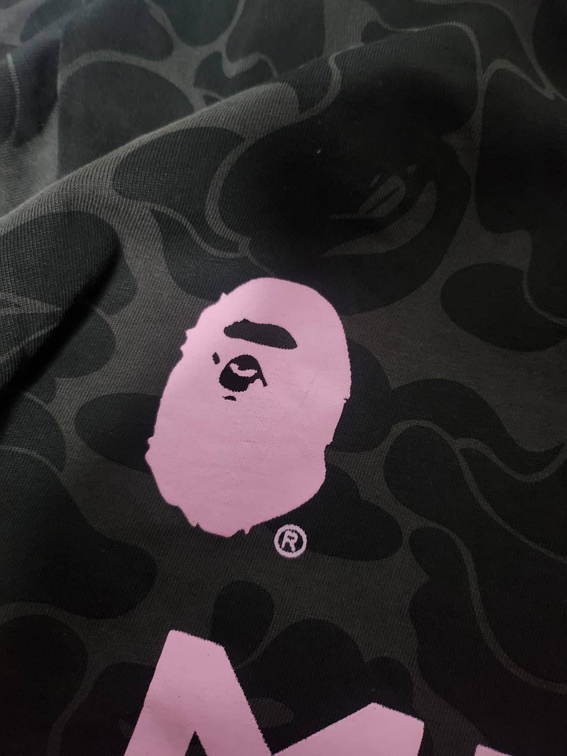 베이프x인터 마이애미 카모 티셔츠 상품이미지7