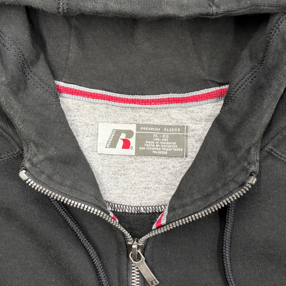 (XL) 러셀 풀 집업 오버 후드티 상품이미지6