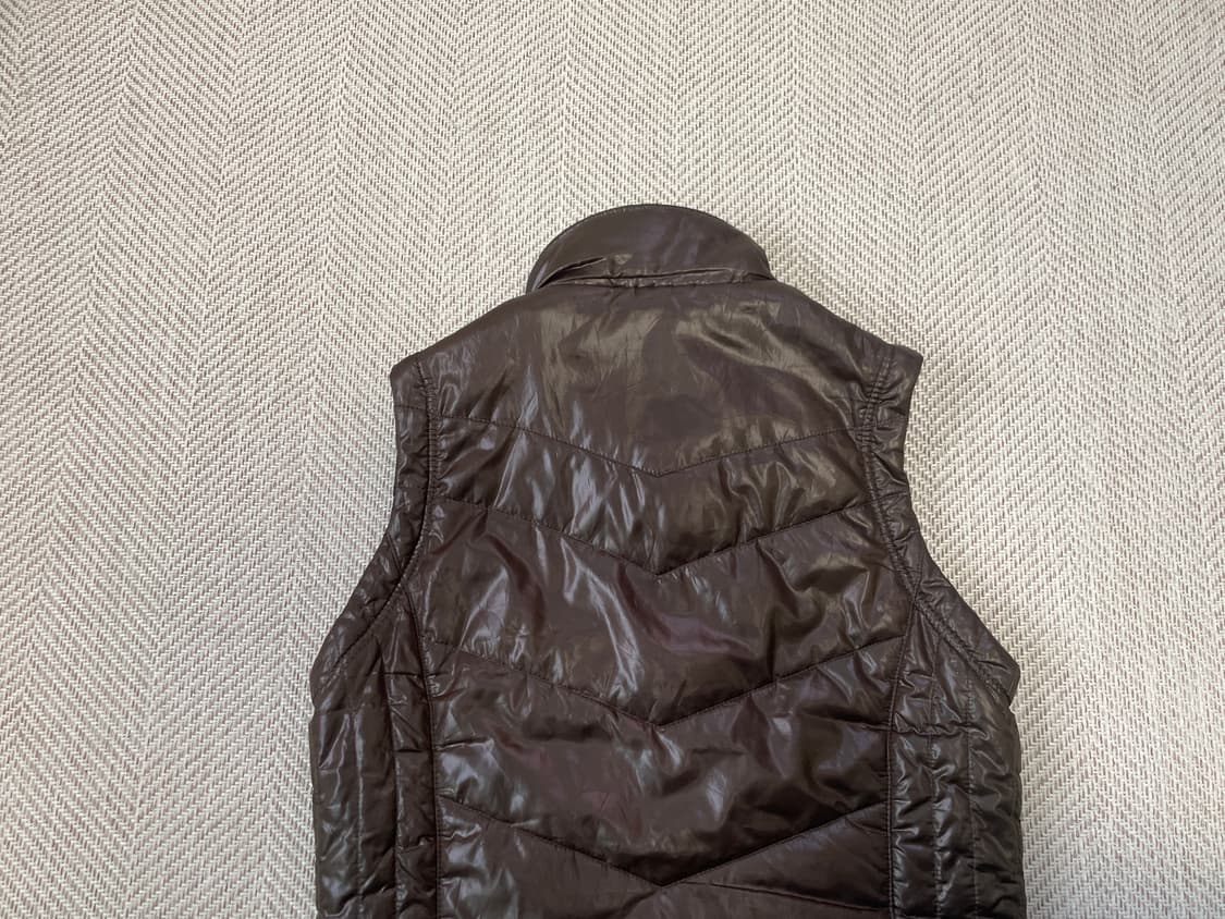 Hideway nicole  인서트 퀼팅 브라운 패딩 베스트 J03729 상품이미지8