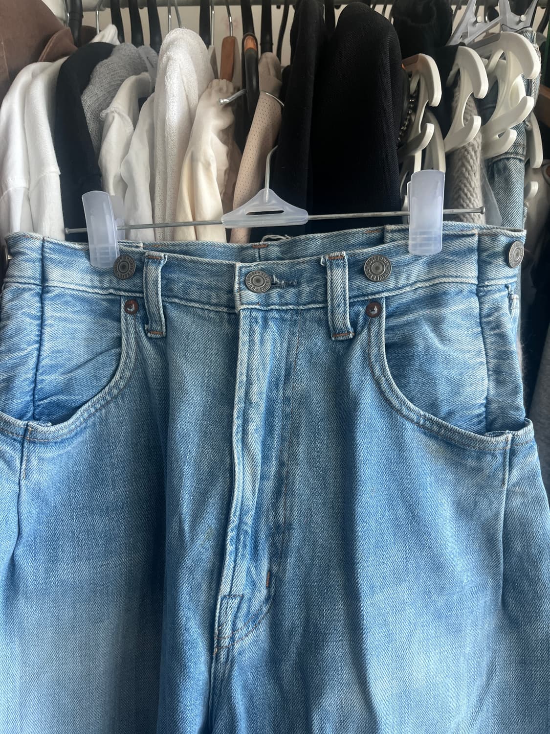 빈티지 엔지니어드 데님 팬츠 청바지 상품이미지4