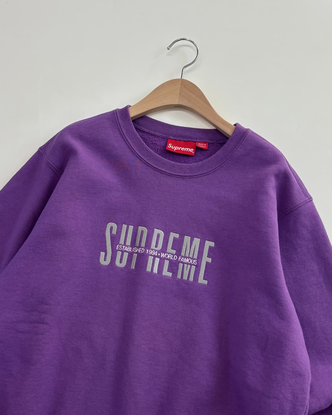 Supreme 슈프림 로고 스웻셔츠 상품이미지5