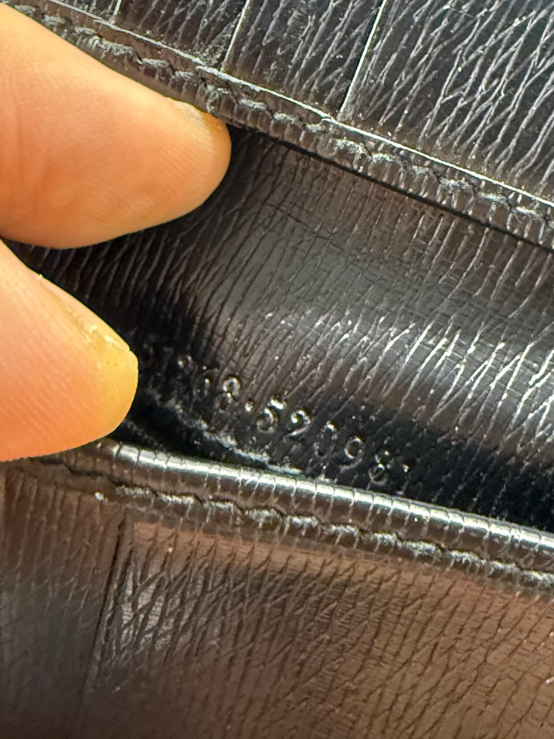 구찌 정품 스네이크 뱀 반지갑 블랙 상품이미지5