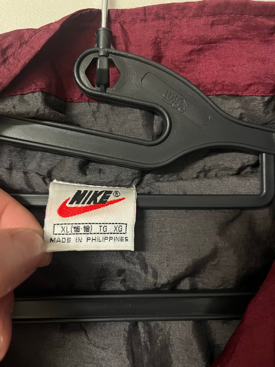 [XL] 00s 나이키 빅스우시 올드스쿨 대장 바람막이 상품이미지5