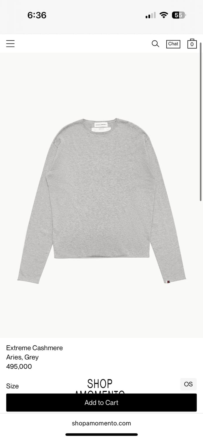 extream cashmere aries grey 상품이미지1