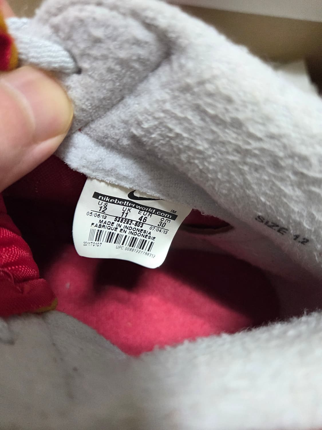 (300) 나이키 블레이저 하이 레드 상품이미지2