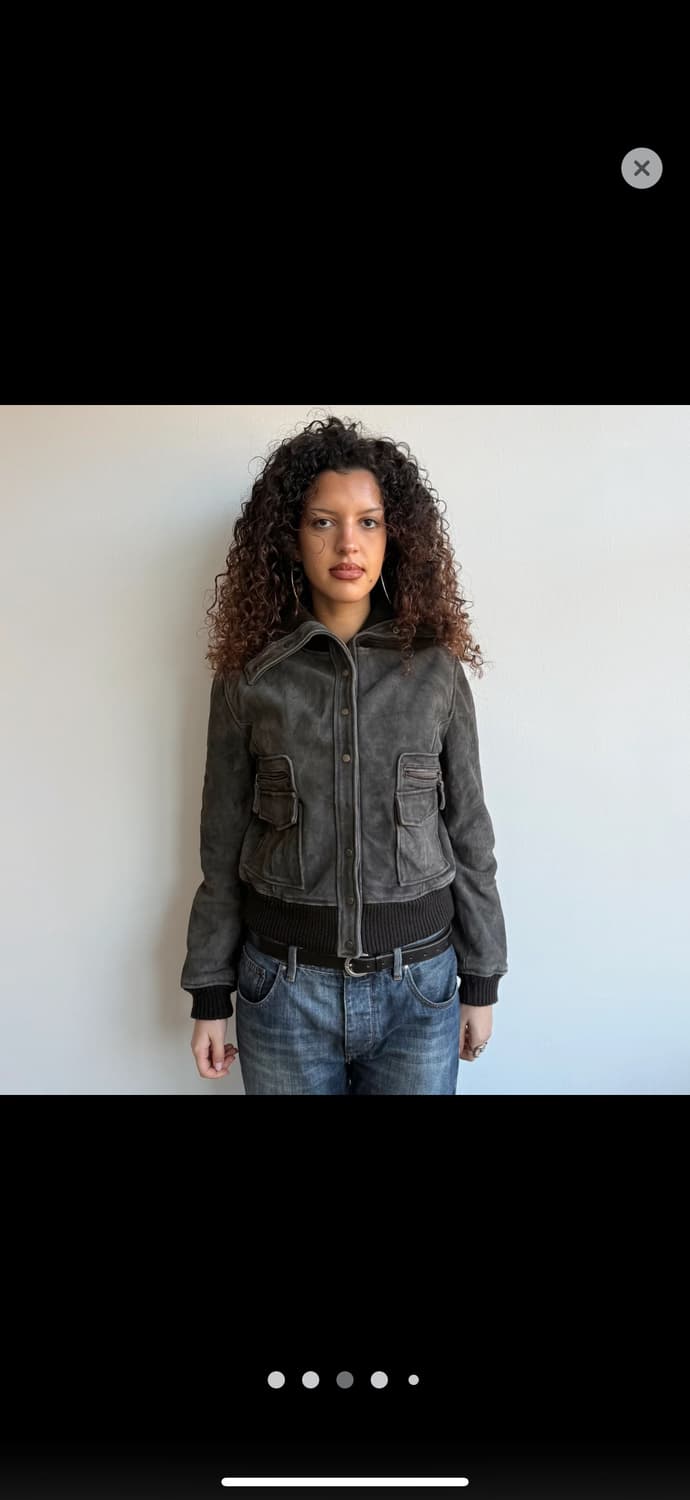 빈티지 스웨이드 자켓 상품이미지3