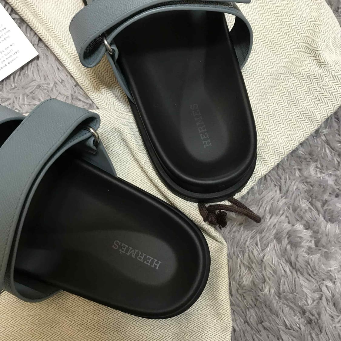 {클로젯}[40.5][풀구성+영수증+인보이스]에르메스 시프레 샌들 슬리퍼 상품이미지7