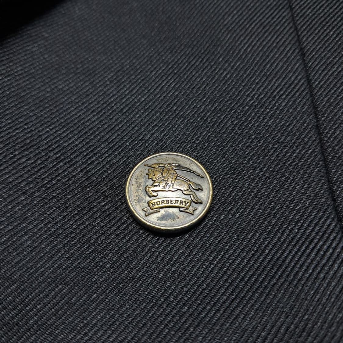 CL004 버버리런던 일본판 태즈매니아울 블랙 더블 블레이저 상품이미지9