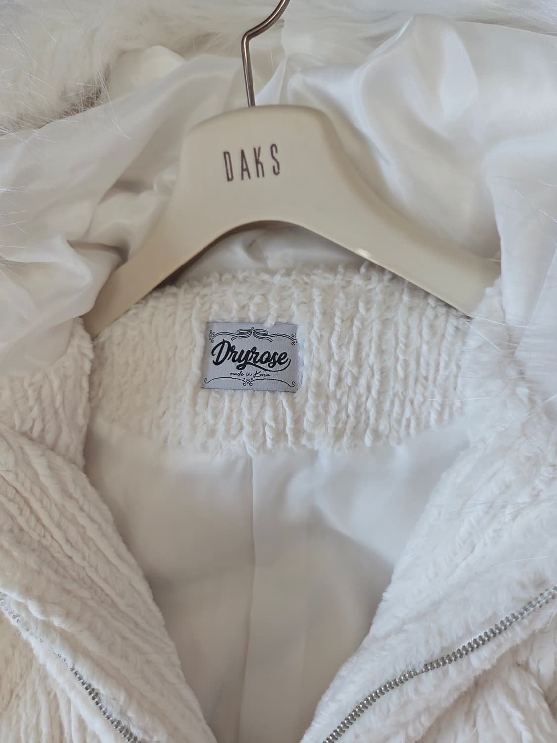 드라이로즈 스노우 플레이크 후드집업 상품이미지3